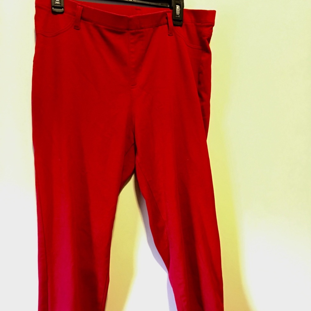 Red Pants Pullover